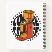 コーヒーは信頼できる ノートブック (裏面)