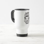 コーヒーは全てを良くする トラベルマグ (正面左)