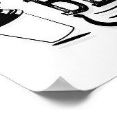 コーヒーは全てを良くする – Barista Poster ポスター (角)