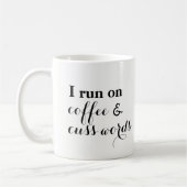 コーヒーは単語罵り、 コーヒーマグカップ (左)