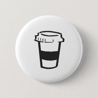 コーヒーは取り除きます 缶バッジ