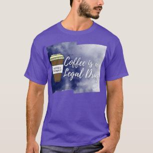 コーヒーは合法薬物コーヒーアンプ薬局14 Tシャツ