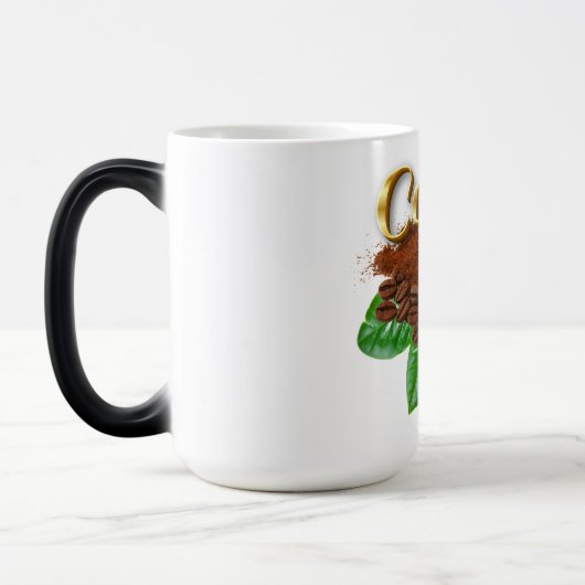 コーヒーは命だ モーフィングマグカップ (左)