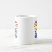 コーヒーは国と同じく強いのが好き コーヒーマグカップ (中央)