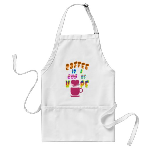 コーヒーは希望の一杯だ スタンダードエプロン (正面)