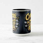 コーヒーは引用文#4 マグカップ (中央)