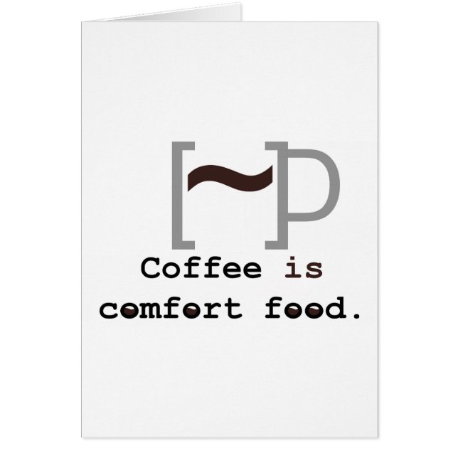 コーヒーは心地よいの食糧です (正面)