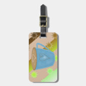 コーヒーは必需品 ラゲッジタグ (正面縦)