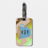 コーヒーは必需品 ラゲッジタグ (裏面縦)