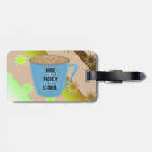 コーヒーは必需品 ラゲッジタグ (裏面横)