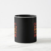 コーヒーは愛を可能にする マグカップ (中央)