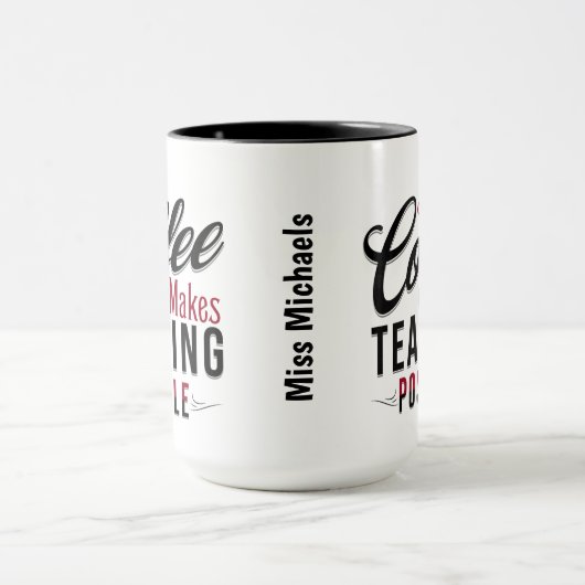 コーヒーは教え可能1 マグカップ (中央)