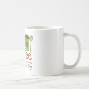 コーヒーは日の最も重要な食事です コーヒーマグカップ