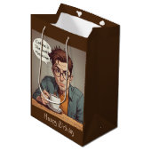 コーヒーは最高の薬 ミディアムペーパーバッグ (正面アングル)