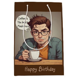 コーヒーは最高の薬 ミディアムペーパーバッグ