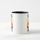コーヒーは沈黙と合う マグカップ (中央)