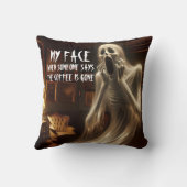 コーヒーは消えた! クッション (裏面)