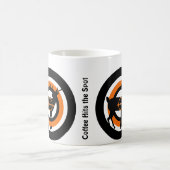 コーヒーは点に当ります コーヒーマグカップ (中央)