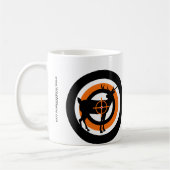 コーヒーは点に当ります コーヒーマグカップ (左)