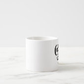 コーヒーは生命エスプレッソのマグです エスプレッソカップ (正面)