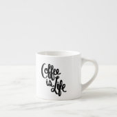 コーヒーは生命エスプレッソのマグです エスプレッソカップ (右)