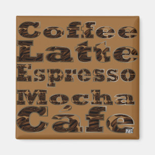 コーヒーは磁石を言い表わします マグネット