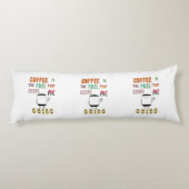 コーヒーは私が行く保燃料である ボディピロー (裏面)