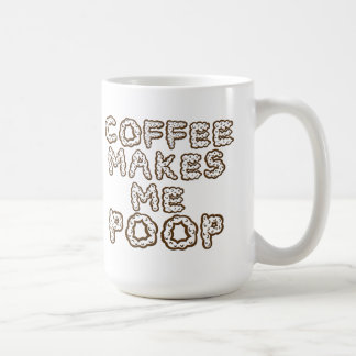 コーヒーは私にウンチのコーヒー・マグをします コーヒーマグカップ