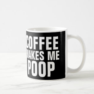 コーヒーは私にウンチをおもしろいなコーヒー・マグします コーヒーマグカップ