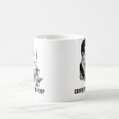 コーヒーは私にウンチをします コーヒーマグカップ (中央)