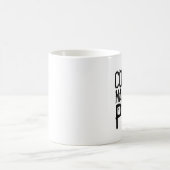 コーヒーは私にウンチ、コーヒーマグを作る コーヒーマグカップ (中央)