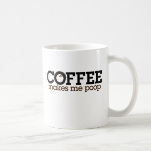 コーヒーは私にウンチ コーヒーマグカップ