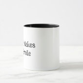 コーヒーは私にスマイルマグを作る マグカップ (中央)