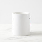コーヒーは私に教師の力を与えてくれる コーヒーマグカップ (中央)