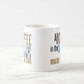 コーヒーは私に朝人をしません コーヒーマグカップ (中央)