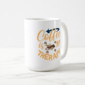 コーヒーは私のセラピーマグ コーヒーマグカップ (正面右)
