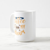 コーヒーは私のセラピーマグ コーヒーマグカップ (正面左)