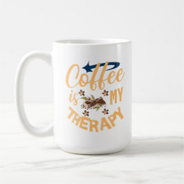 コーヒーは私のセラピーマグ コーヒーマグカップ