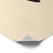 コーヒーは私のバレンタインの女性 ポスター (角)