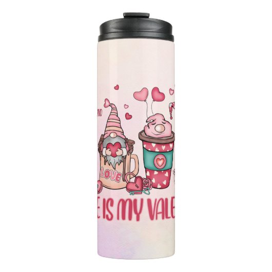 コーヒーは私のバレンタイン タンブラー (正面)