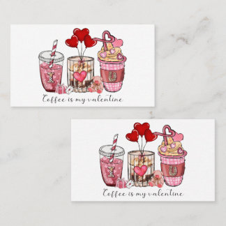 コーヒーは私のバレンタイン 名刺