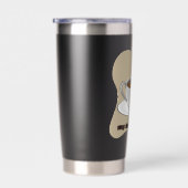 コーヒーは私のパパお気に入りの 保温保冷タンブラー (右面)