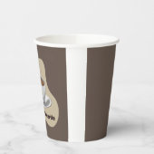 コーヒーは私のパパお気に入りの 紙コップ (左)