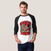 コーヒーは私のマナ Tシャツ (正面フル)