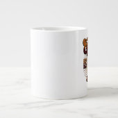 コーヒーは私のライフ ジャンボコーヒーマグカップ (正面)