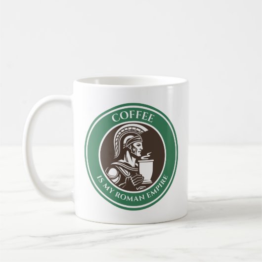 コーヒーは私のローマ帝国 コーヒーマグカップ (左)