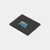 コーヒーは私のワクチンだ ポストイット (アングル)