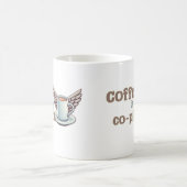 コーヒーは私の共同パイロット コーヒーマグカップ (中央)