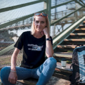 コーヒーは私の共同パイロット Tシャツ
