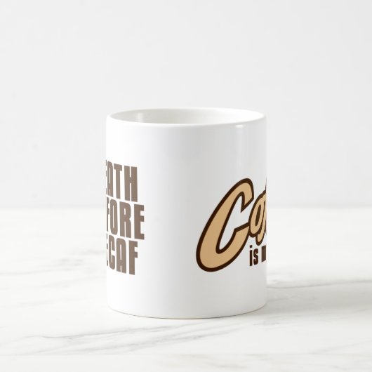 コーヒーは私の副操縦士のマグです コーヒーマグカップ (中央)